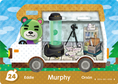 Murphy #WA24 - Animal Crossing Welcome amiibo Card