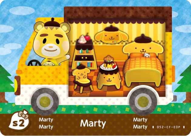 Marty #S2 - Animal Crossing Sanrio amiibo Card