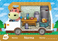 Norma #WA41 - Animal Crossing Welcome amiibo Card