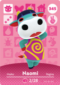 Naomi #345 - Animal Crossing Series 4 amiibo Card