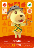 Goldie - Amiibo Festival - Animal Crossing Promo amiibo Card