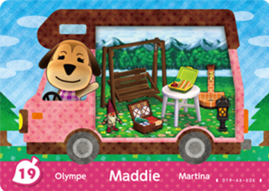 Maddie #WA19 - Animal Crossing Welcome amiibo Card