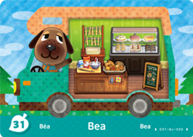 Bea #WA31 - Animal Crossing Welcome amiibo Card