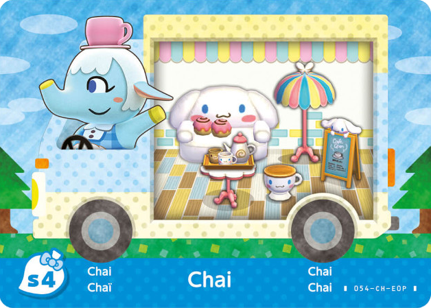 Chai #S4 - Animal Crossing Sanrio amiibo Card
