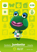 Jambette #028 - Animal Crossing Series 1 amiibo Card