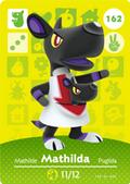 Mathilda #162 - Animal Crossing Series 2 amiibo Card