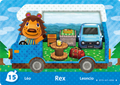 Rex #WA15 - Animal Crossing Welcome amiibo Card