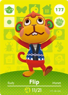Flip #177 - Animal Crossing Series 2 amiibo Card
