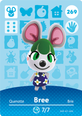 Bree #269 - Animal Crossing Series 3 amiibo Card