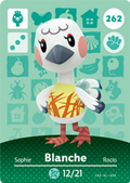Blanche #262 - Animal Crossing Series 3 amiibo Card