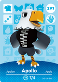 Apollo #297 - Animal Crossing Series 3 amiibo Card
