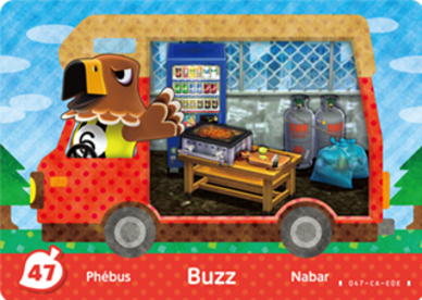 Buzz #WA47 - Animal Crossing Welcome amiibo Card