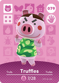 Truffles #079 - Animal Crossing Series 1 amiibo Card