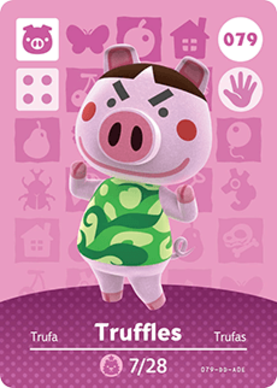Truffles #079 - Animal Crossing Series 1 amiibo Card