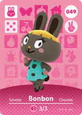 Bonbon #049 - Animal Crossing Series 1 amiibo Card