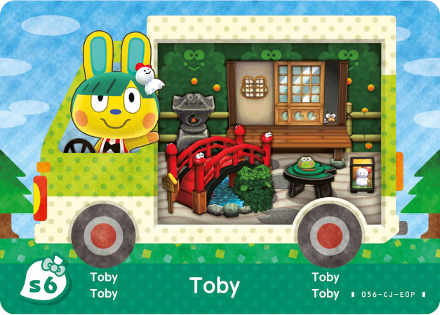 Toby #S6 - Animal Crossing Sanrio amiibo Card