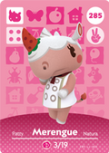 Merengue #285 - Animal Crossing Series 3 amiibo Card