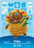 Frita #339 - Animal Crossing Series 4 amiibo Card