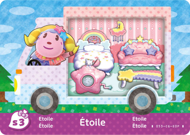 Étoile #S3 - Animal Crossing Sanrio amiibo Card
