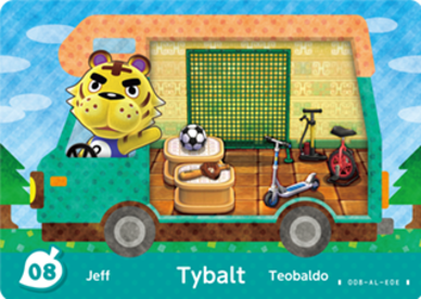 Tybalt #WA08 - Animal Crossing Welcome amiibo Card