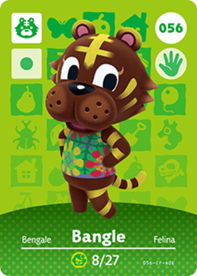 Bangle #056 - Animal Crossing Series 1 amiibo Card