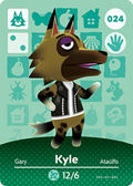 Kyle #024 - Animal Crossing Series 1 amiibo Card