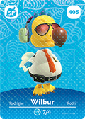 Wilbur #405 - Animal Crossing Series 5 amiibo Card