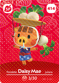 Daisy Mae #414 - Animal Crossing Series 5 amiibo Card