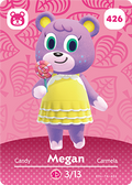 Megan #426 - Animal Crossing Series 5 amiibo Card