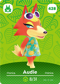 Audie #428 - Animal Crossing Series 5 amiibo Card