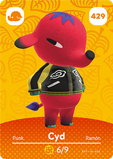 Cyd #429 - Animal Crossing Series 5 amiibo Card