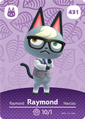 Raymond #431 - Animal Crossing Series 5 amiibo Card
