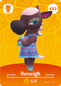 Reneigh #432 - Animal Crossing Series 5 amiibo Card