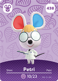 Petri #438 - Animal Crossing Series 5 amiibo Card
