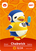 Chabwick #441 - Animal Crossing Series 5 amiibo Card