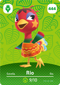 Rio #444 - Animal Crossing Series 5 amiibo Card